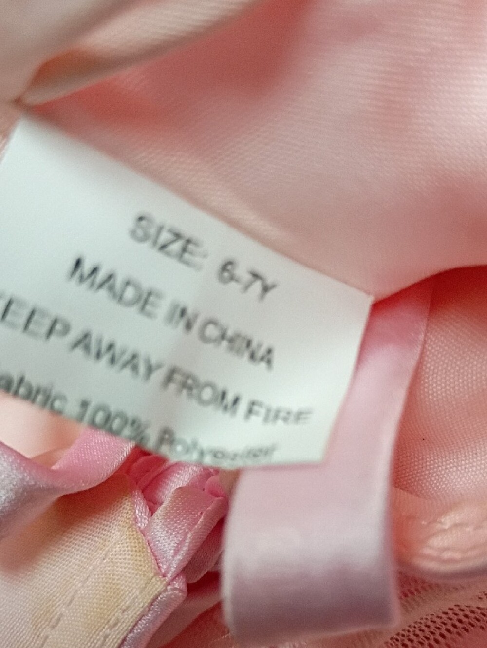 Puff Tulle Party Dress in Light Pink - Picture 5 of 5